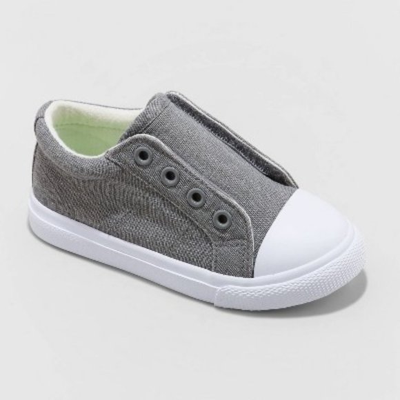 Cat & Jack Shoes Toddler Boys Dwayne Slipon Sneakers Cat Jack Grey